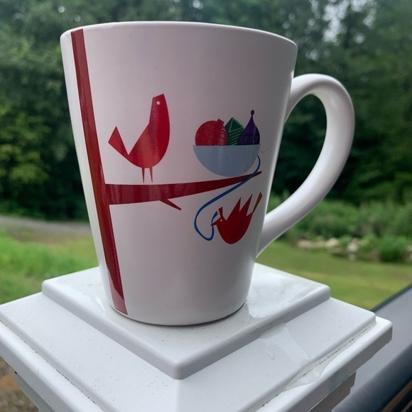 Starbucks 2011 Christmas mug red bird 9oz. - Picture 2 of 3